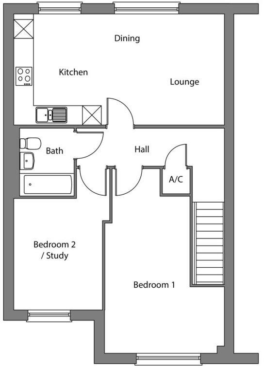 Wareham Special, Plot 435, Tyldesley, Greater Manchester, M29 floorplan
