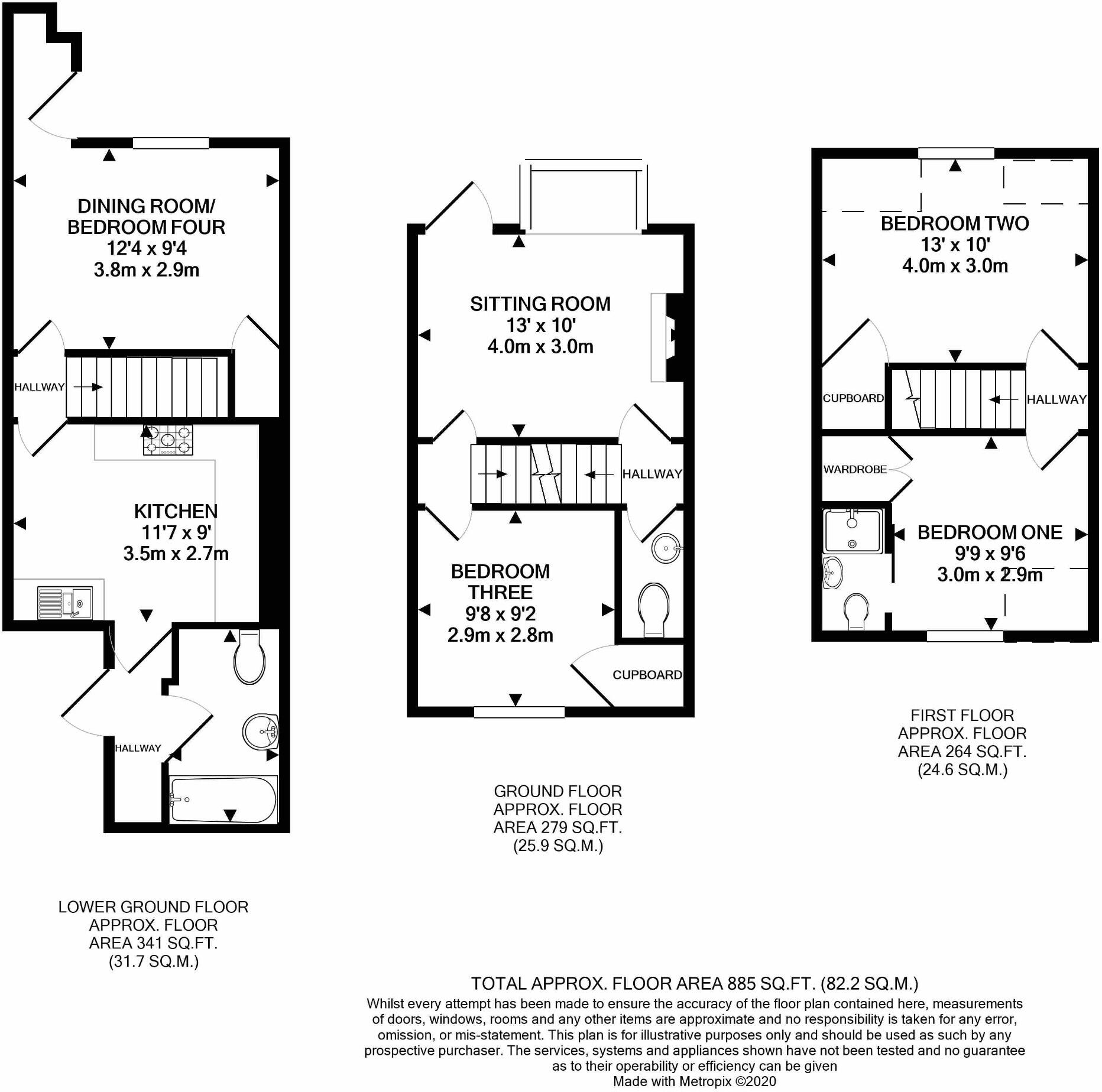 Paxton Road, Fareham floorplan