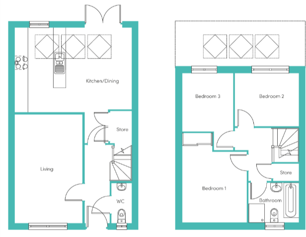 Doctor Hanna Way, Telford, TF1 floorplan