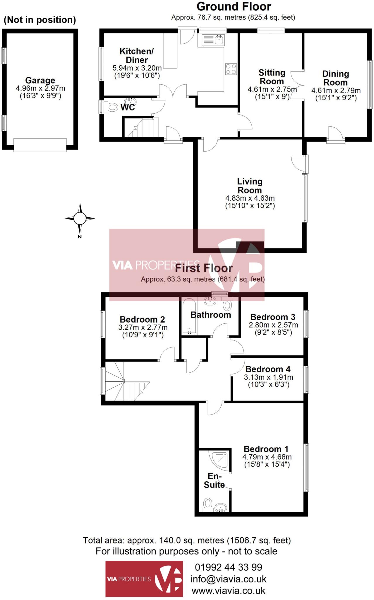 Middle Street, Nazeing, EN9 floorplan