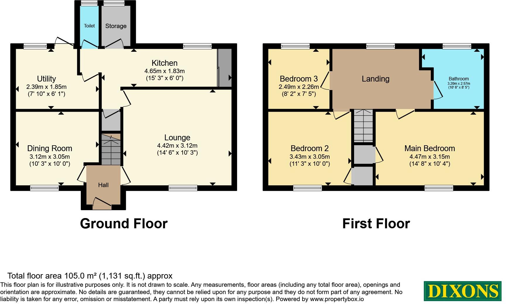 Barbrook, Cleobury Mortimer, Kidderminster, Shropshire, DY14 floorplan