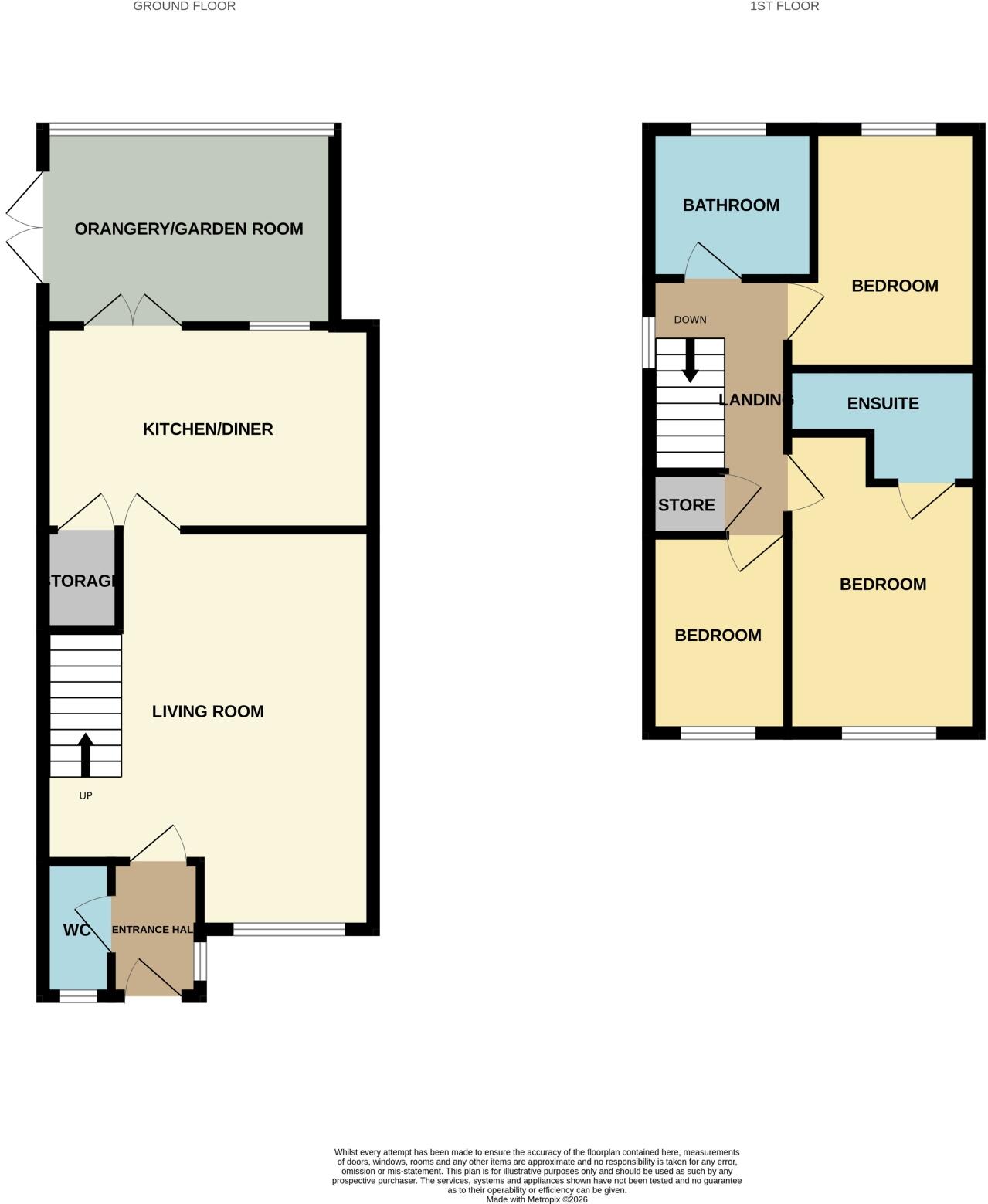 Deans Gate, Willenhall, WV13  floorplan