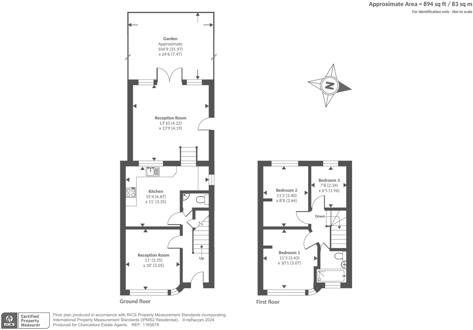 Crabtree Road, Oxford floorplan