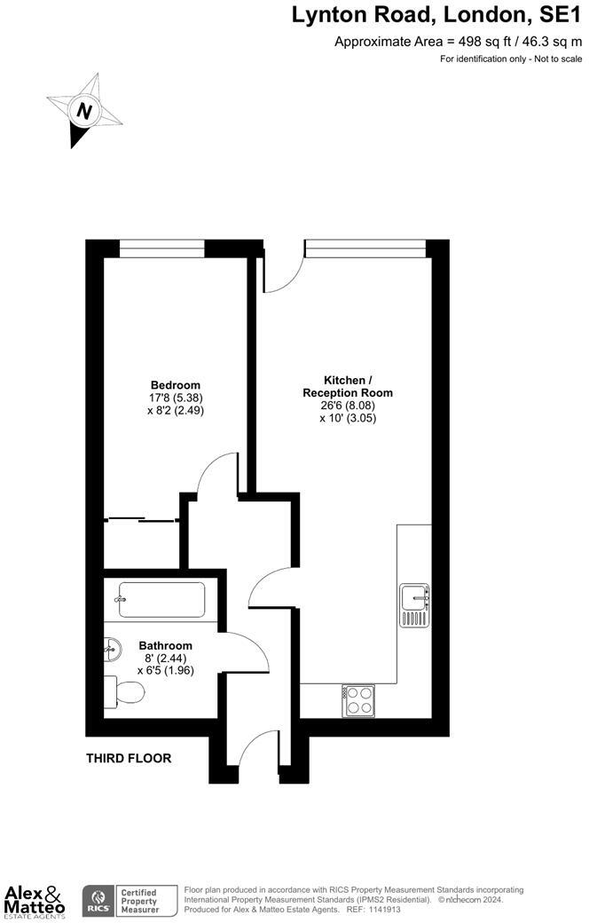Corelli Court, Lynton Road, SE16 floorplan