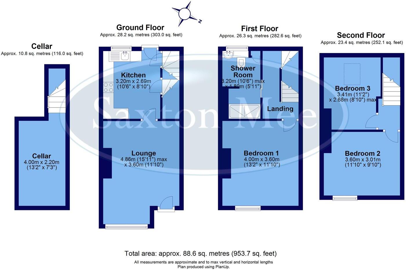 Worrall Road, Wadsley, Sheffield floorplan