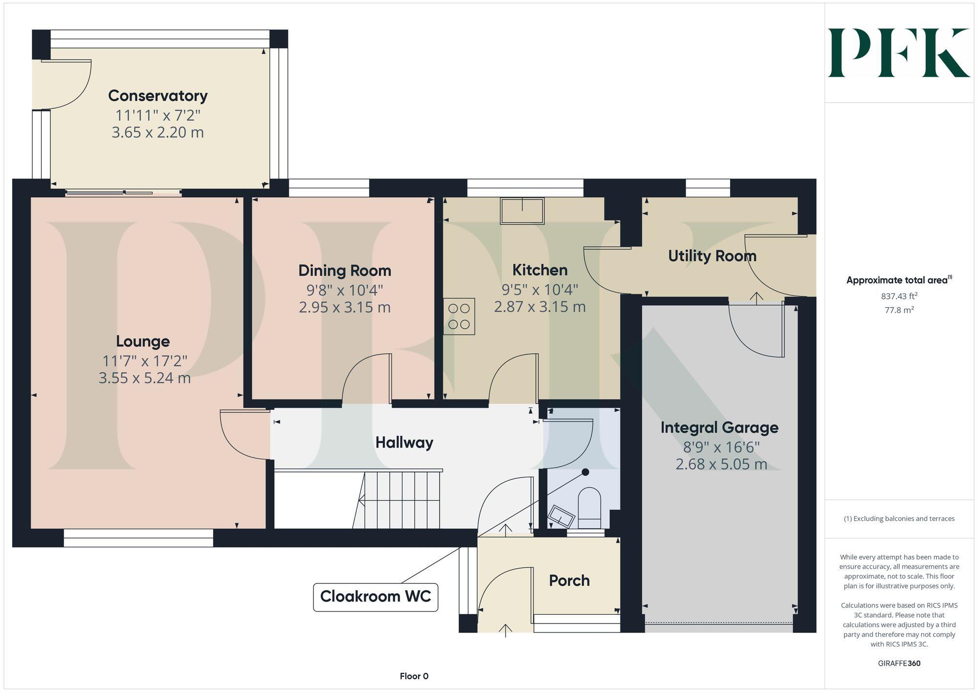 Showfield, Brampton, CA8 floorplan