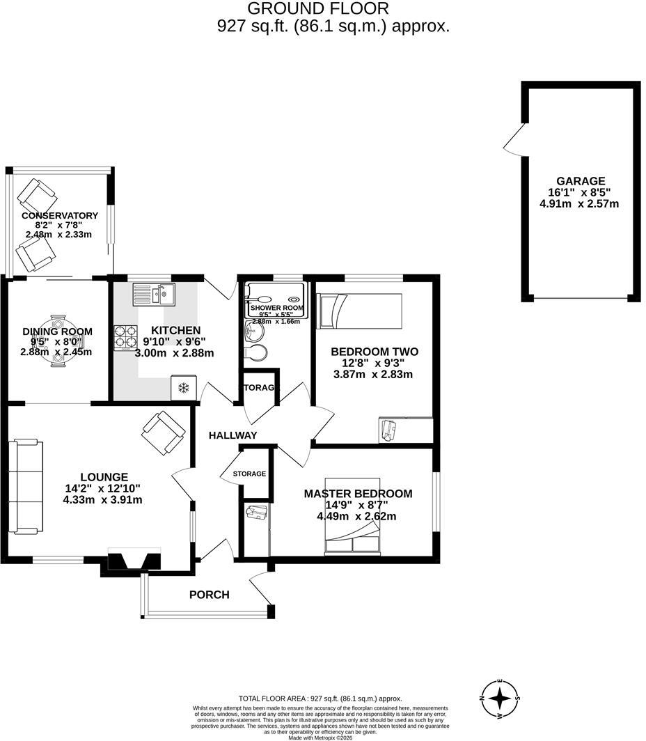 Fossdale Moss, Leyland floorplan