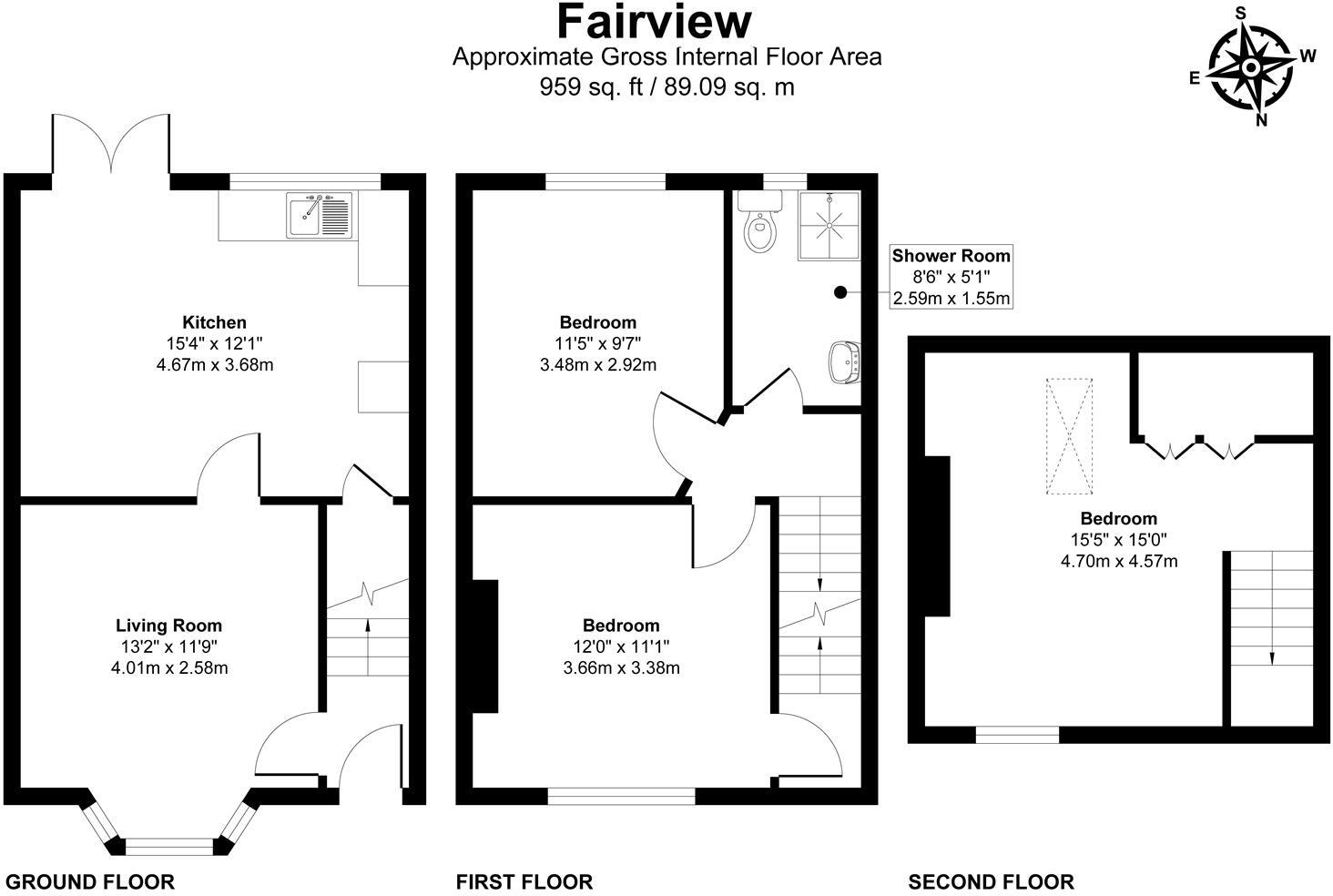 Balaclava Lane, Wadhurst floorplan