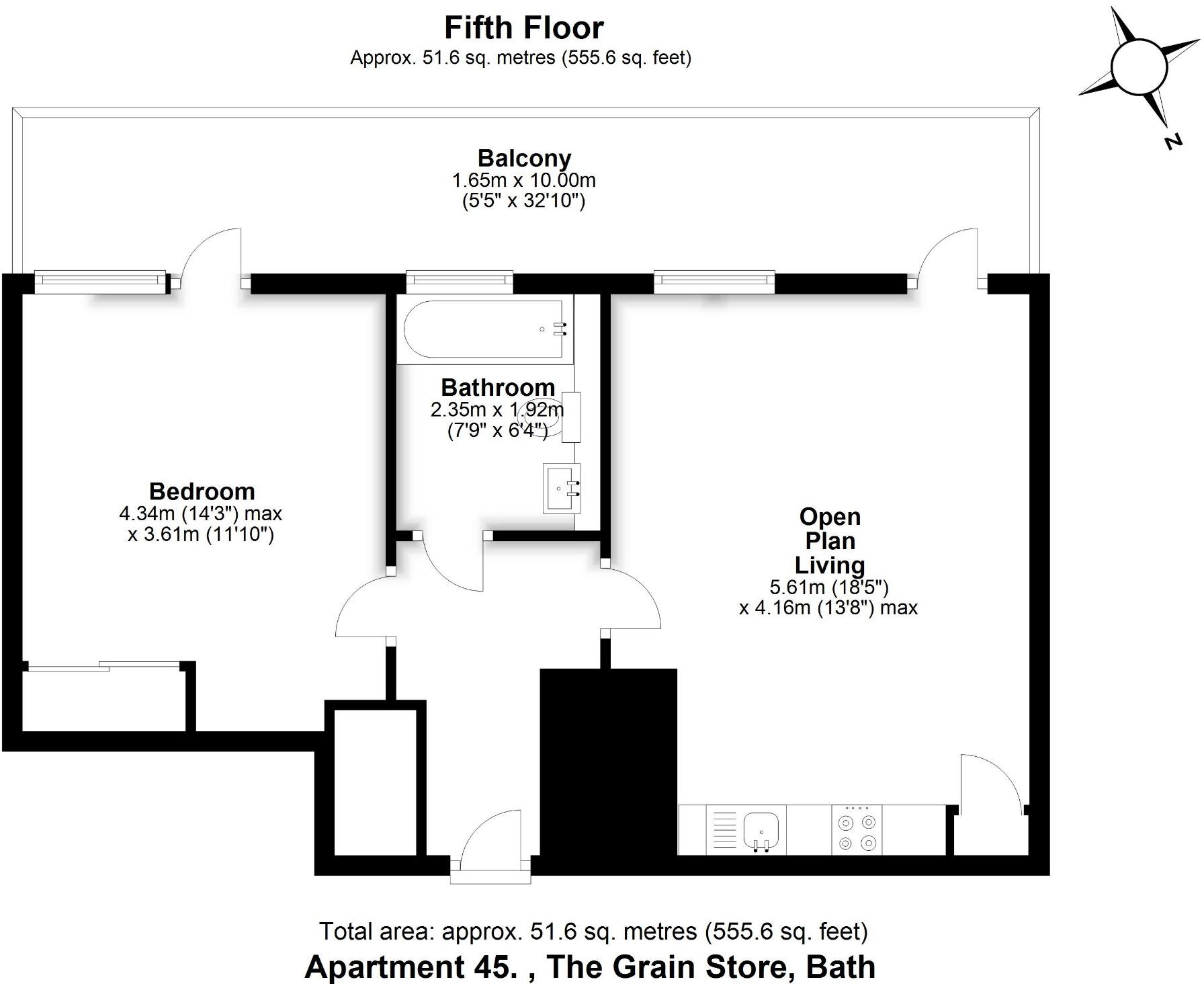 45 The Grain Store floorplan
