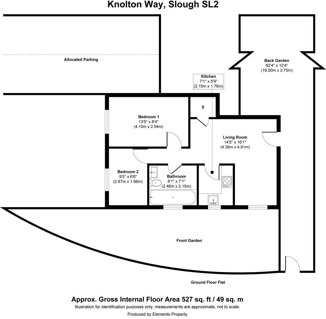 Knolton Way, Slough floorplan