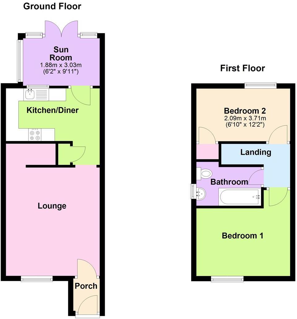 Churchfield Court, Peterborough floorplan