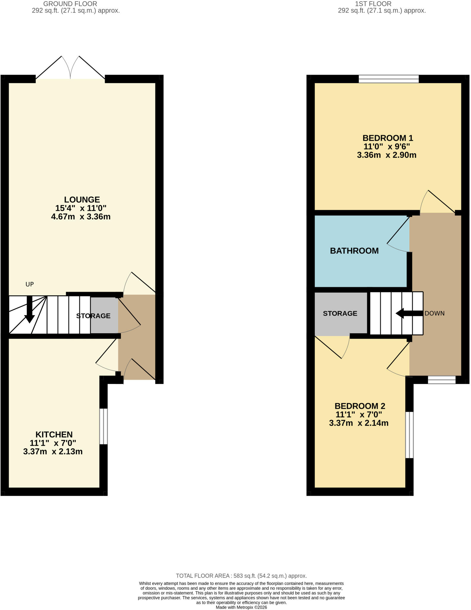 Cornwall Road, Bingley, BD16 floorplan
