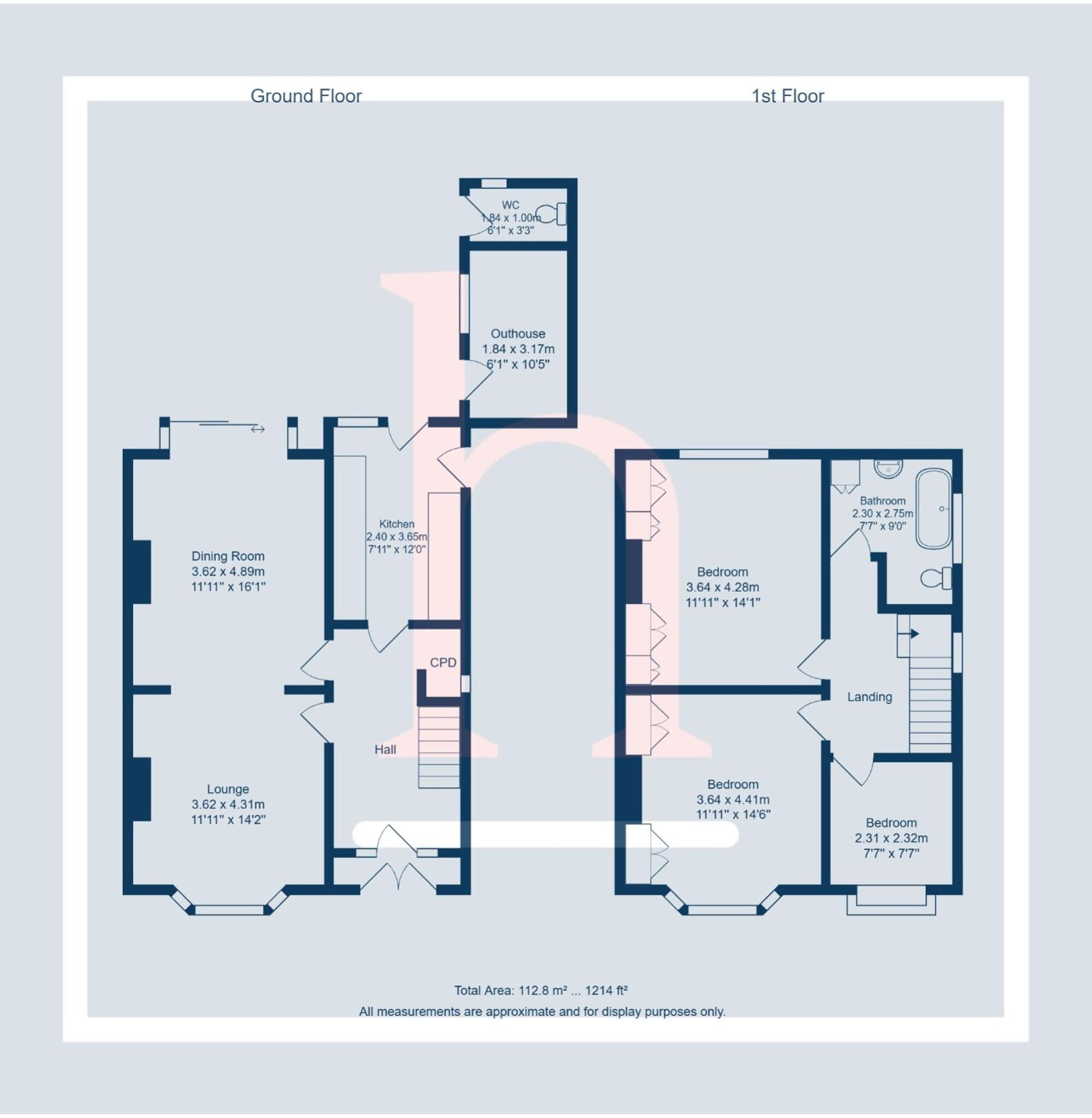 Dovedale Road, Hoylake, CH47 floorplan