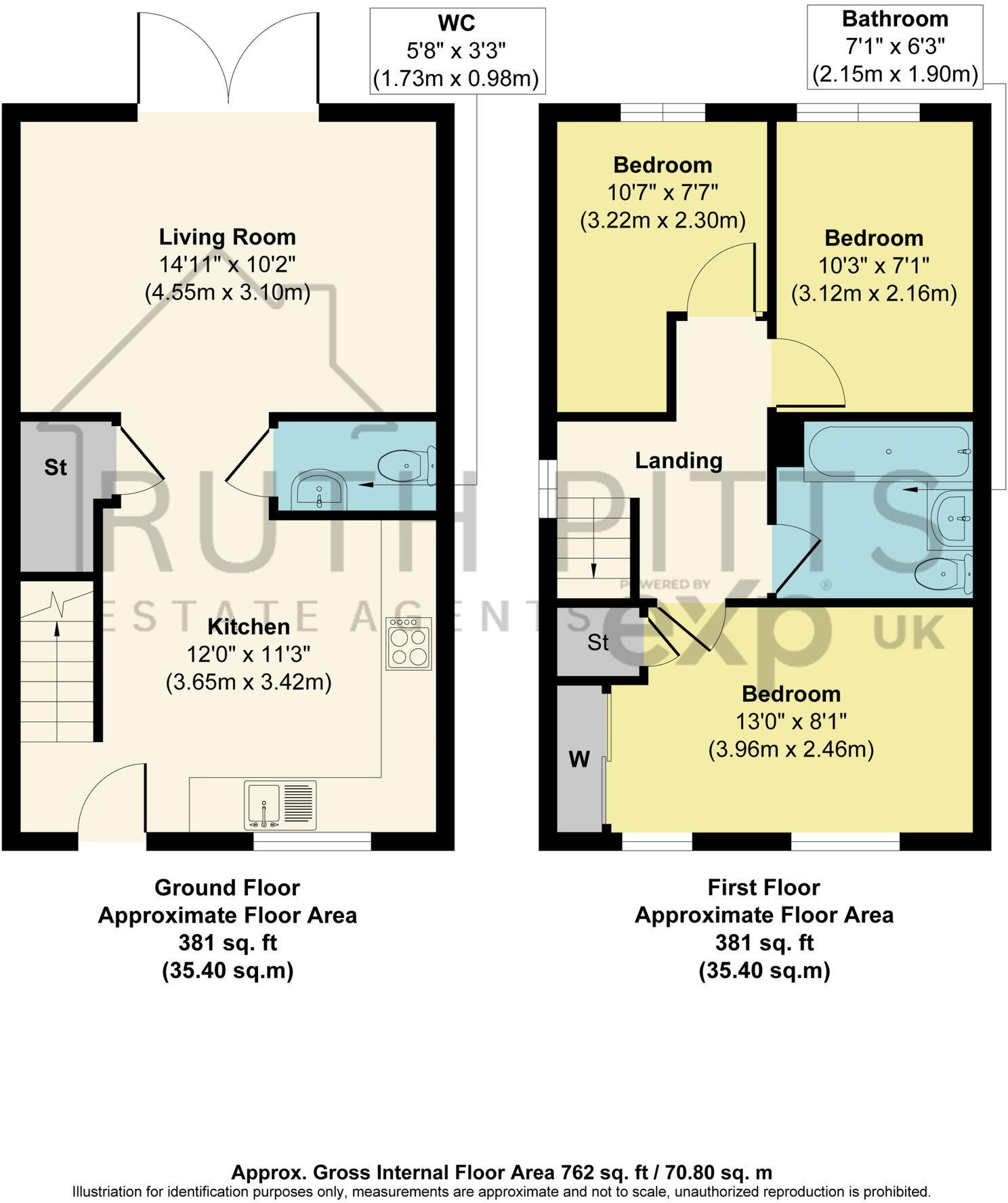 Little Wood Crescent, Wakefield, WF1 5FH floorplan