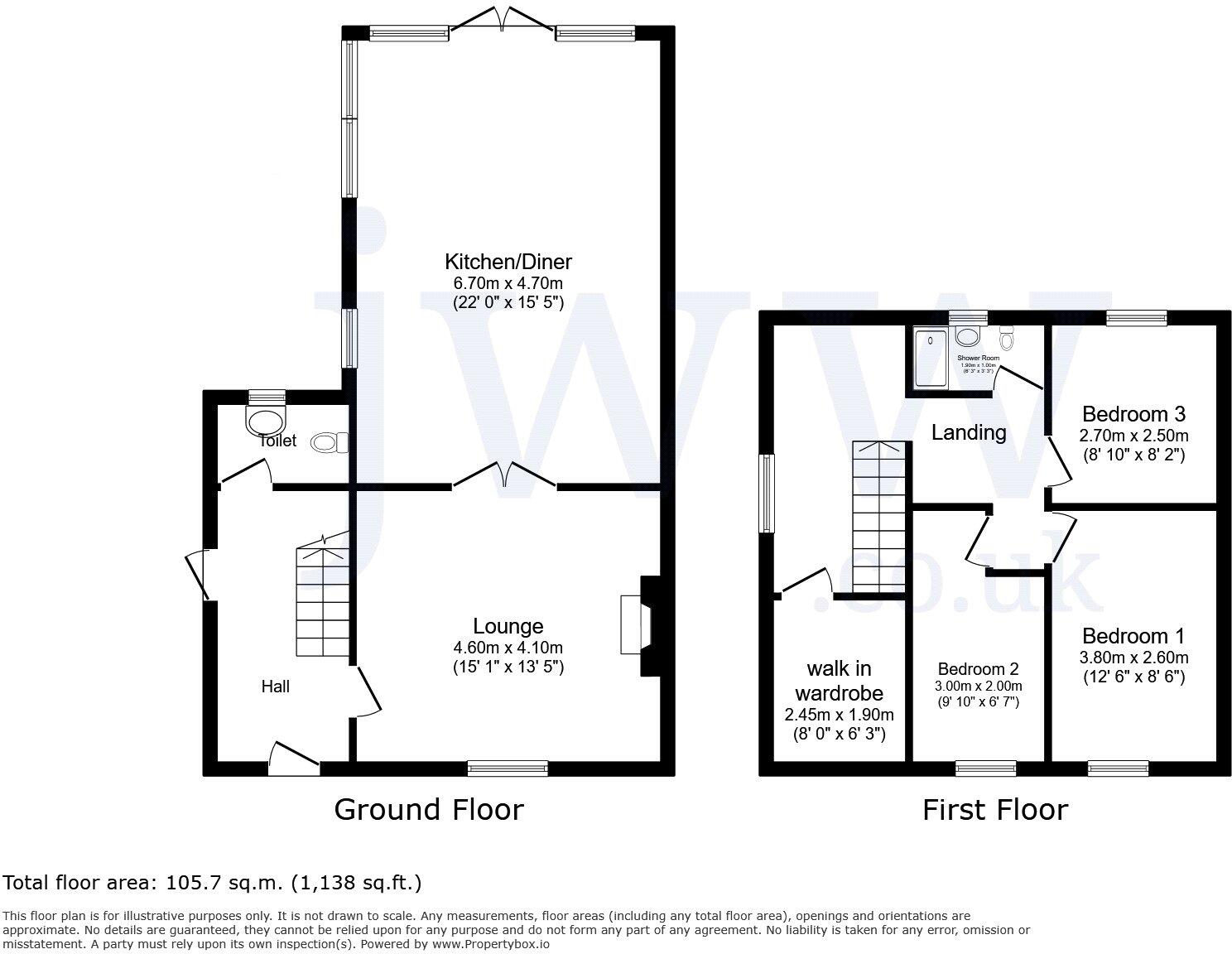 Babbacombe Drive, Ferryhill, County Durham, DL17 floorplan