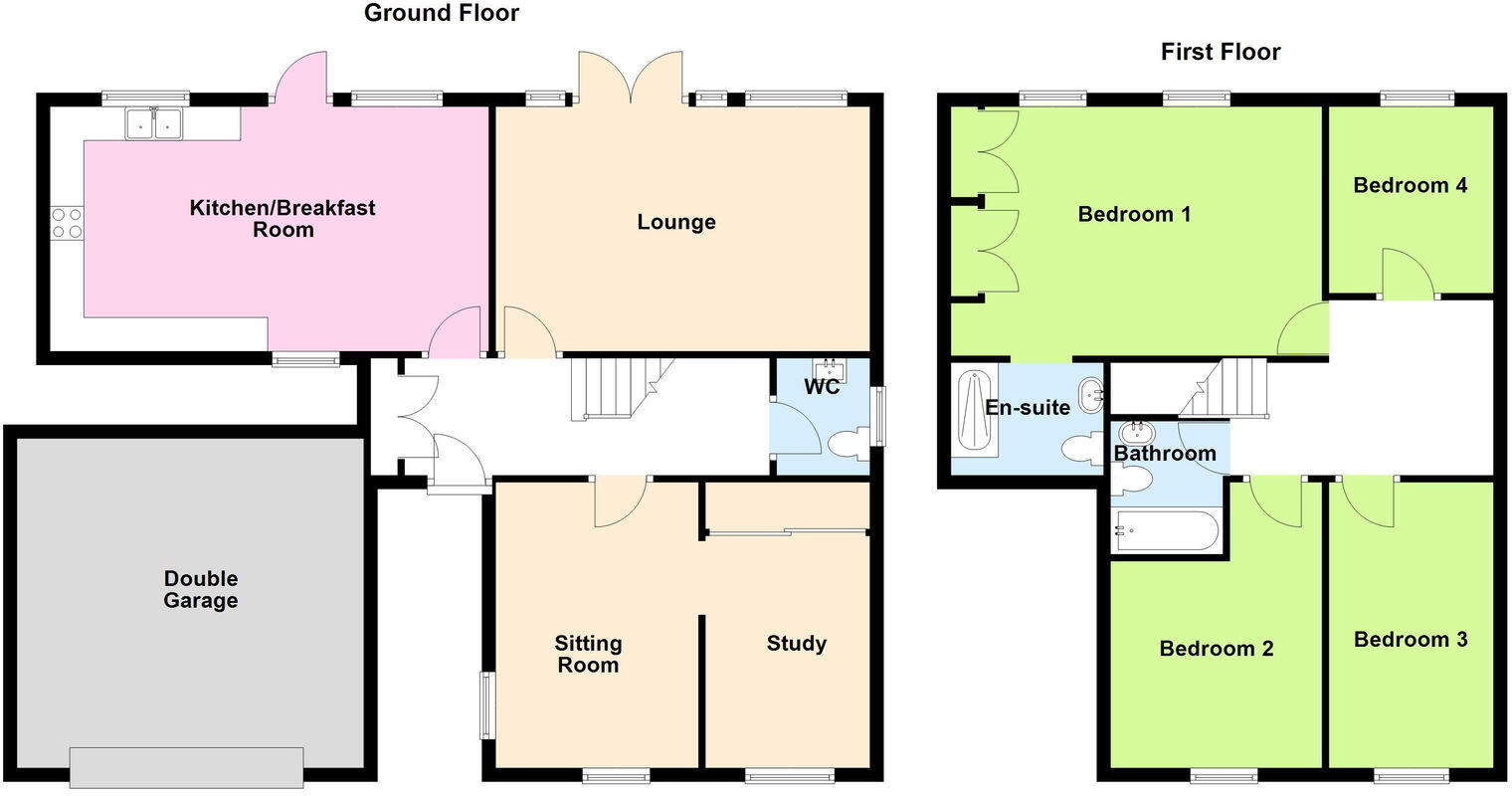 New Lane, Crossens, Southport, PR9 floorplan