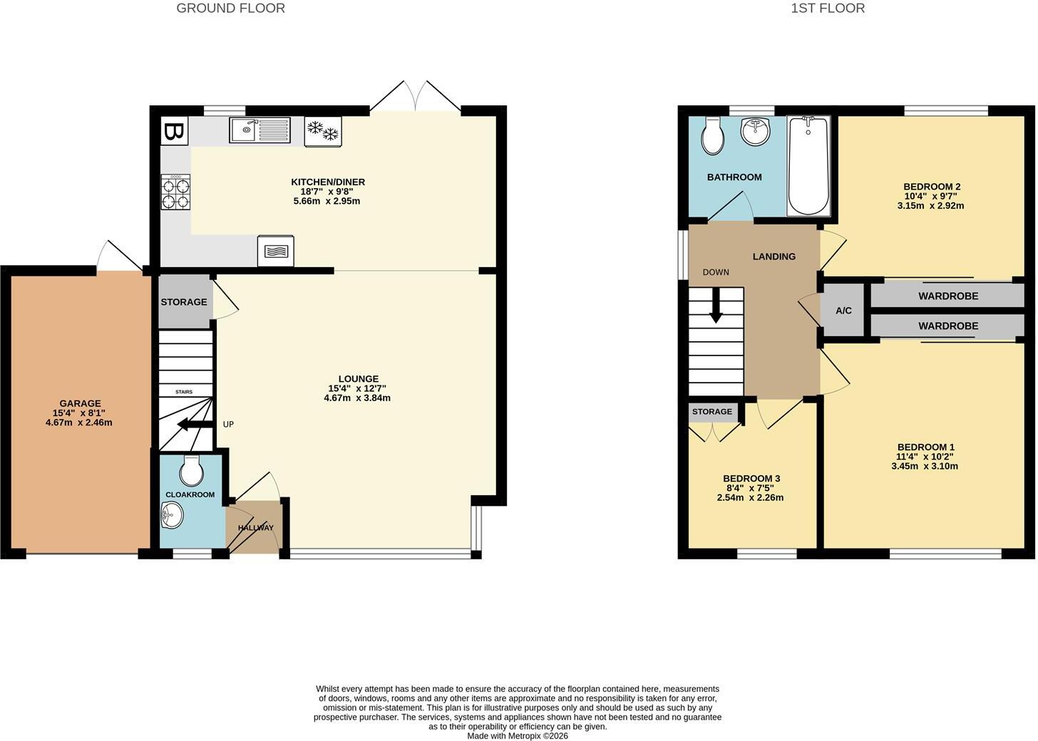 Greatwood Close, Bridgwater floorplan