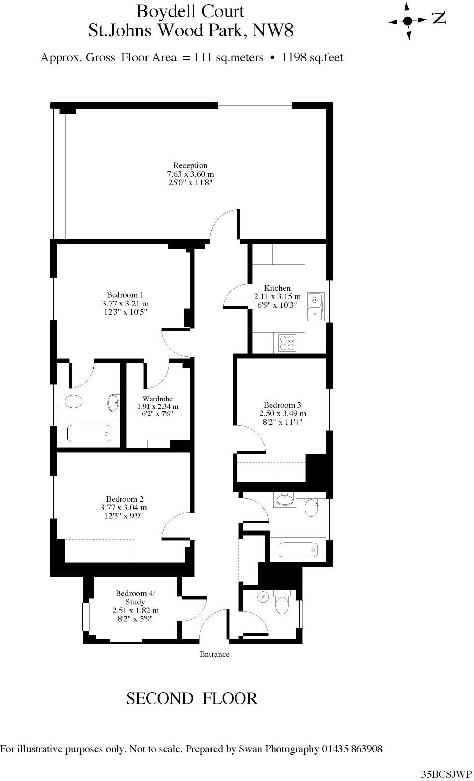 Boydell Court, St. Johns Wood Park, St. Johns Wood, NW8 floorplan