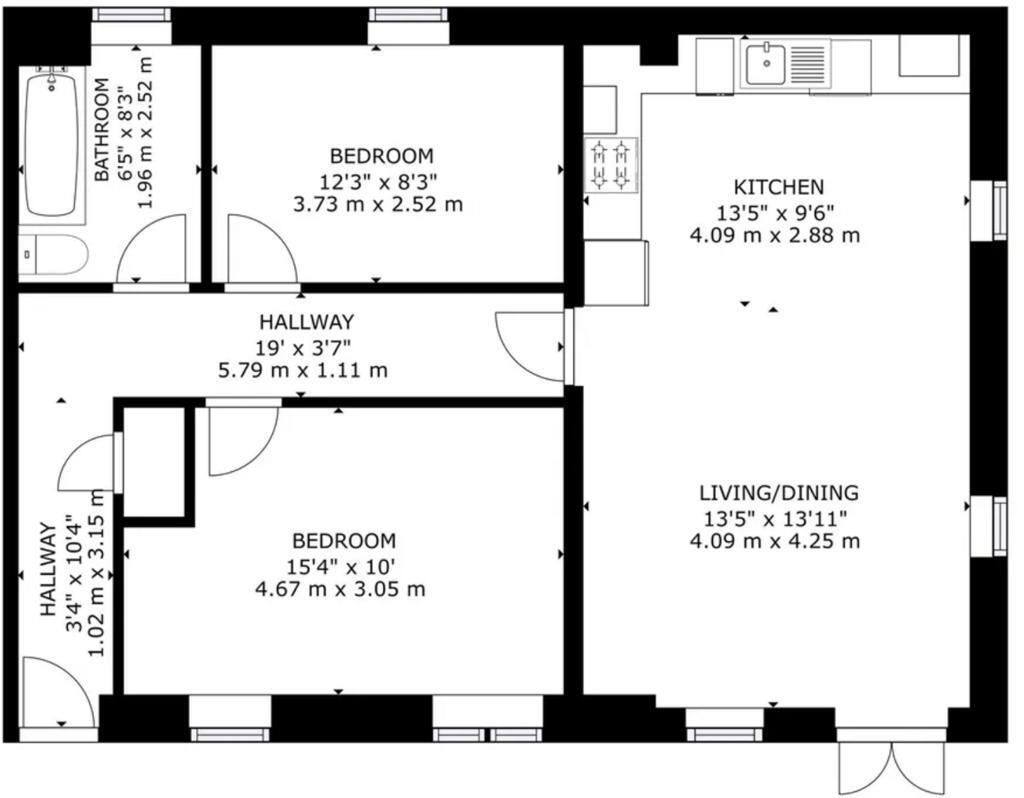 Bluecoats Yard, Knightrider Street, Maidstone, Kent, ME15 6LD floorplan