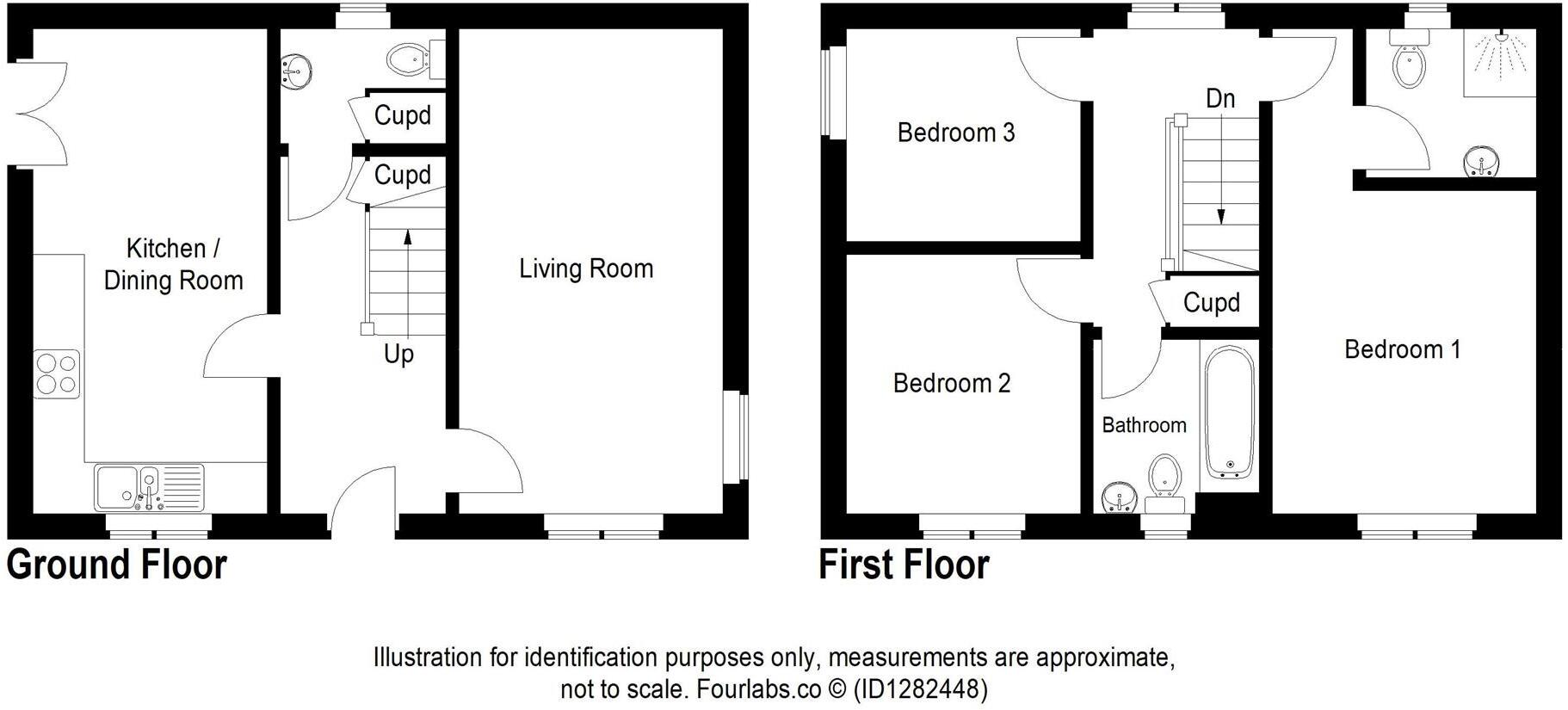 Peter Easton Lane, Markinch floorplan