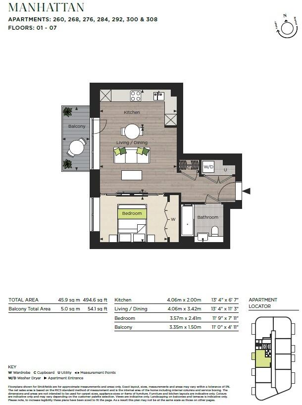 The Green Quarter, 1 Randolph Road, Southall floorplan