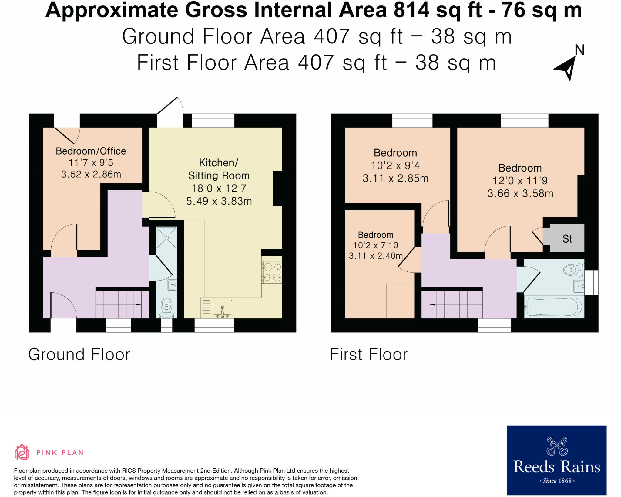 Oaks Road, Kenilworth, Warwickshire, CV8 floorplan