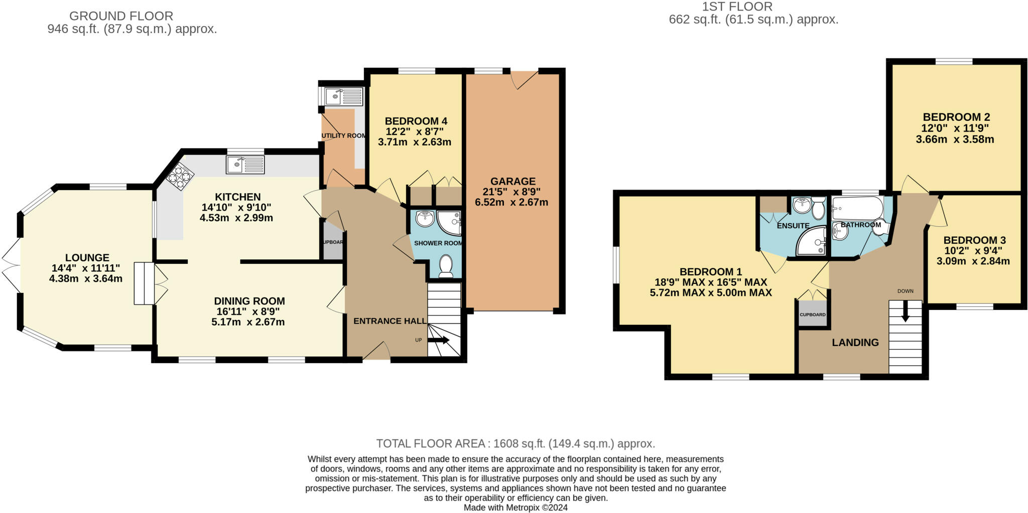 Stallards, Braunton, Devon, EX33 floorplan