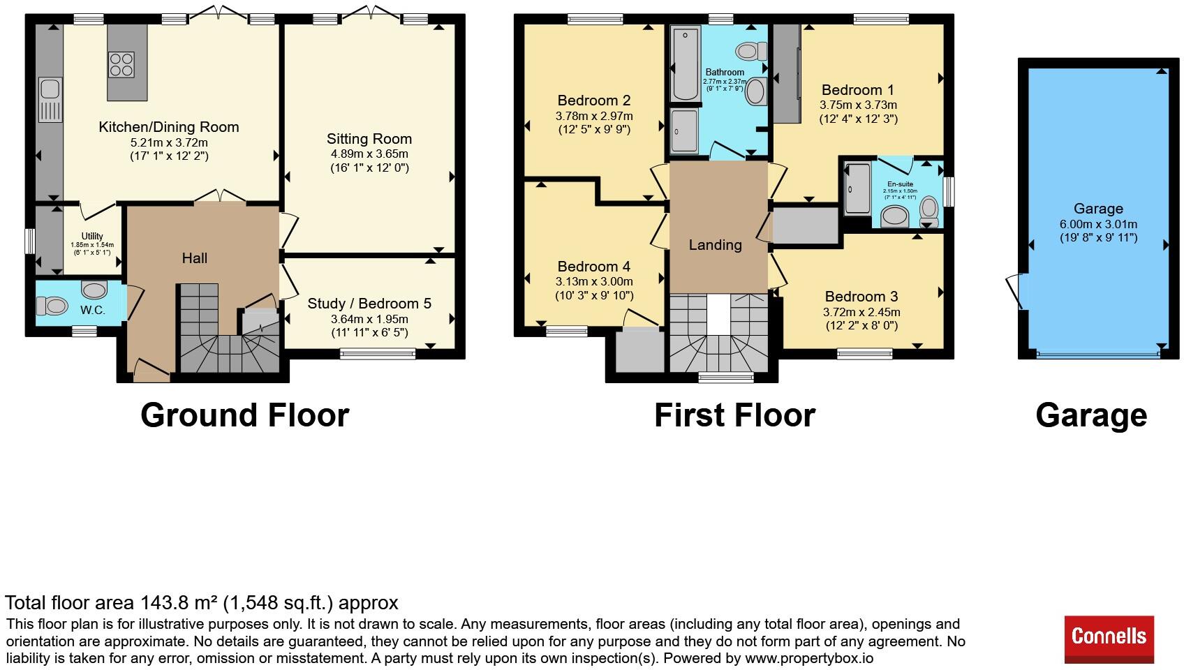 Chiltern Crescent, Fair Oak, Eastleigh floorplan