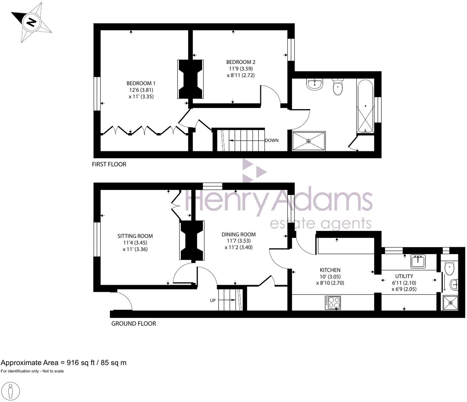 Orchard Street, Chichester, PO19 floorplan