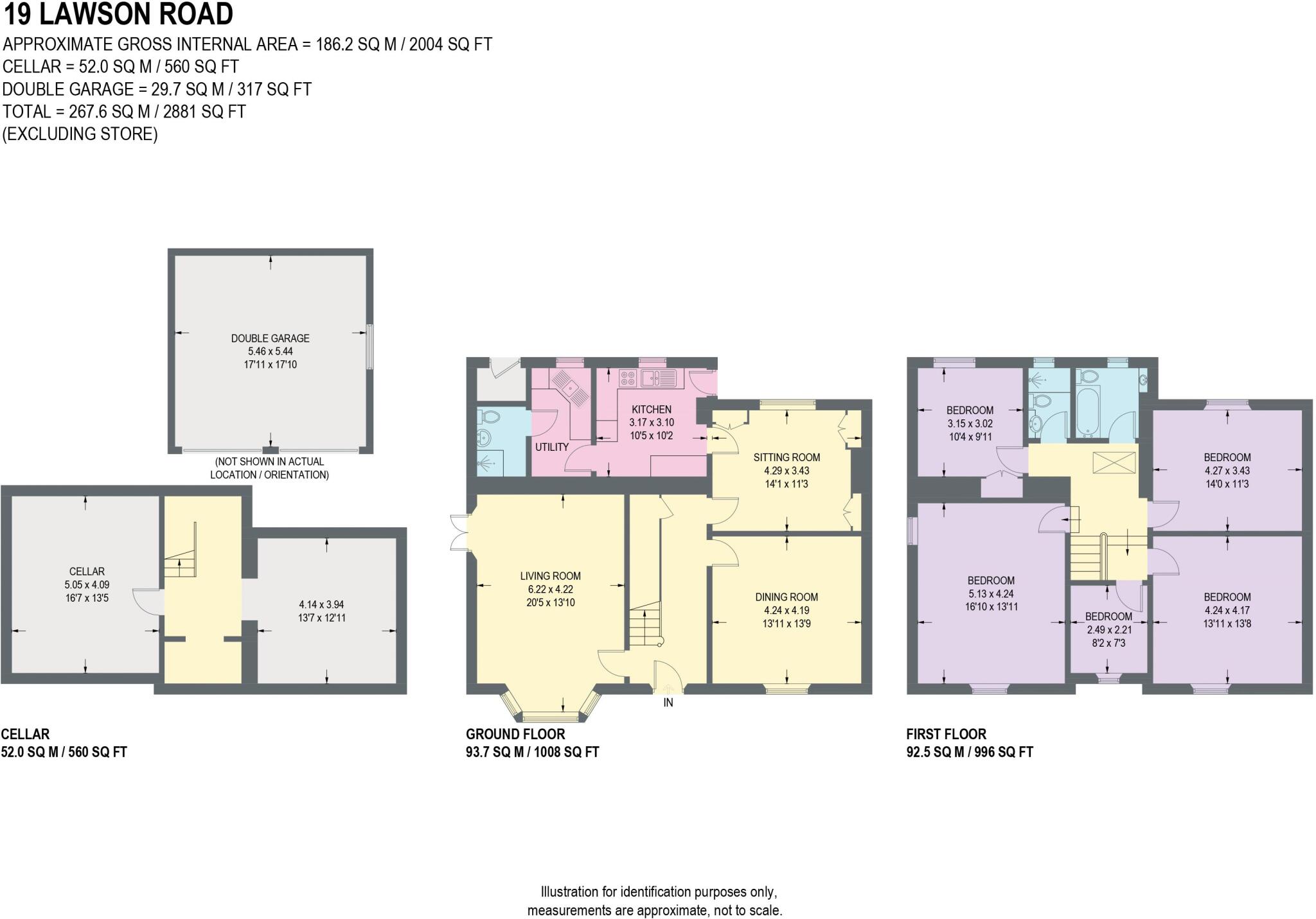 Lawson Road, Broomhill, Sheffield  floorplan