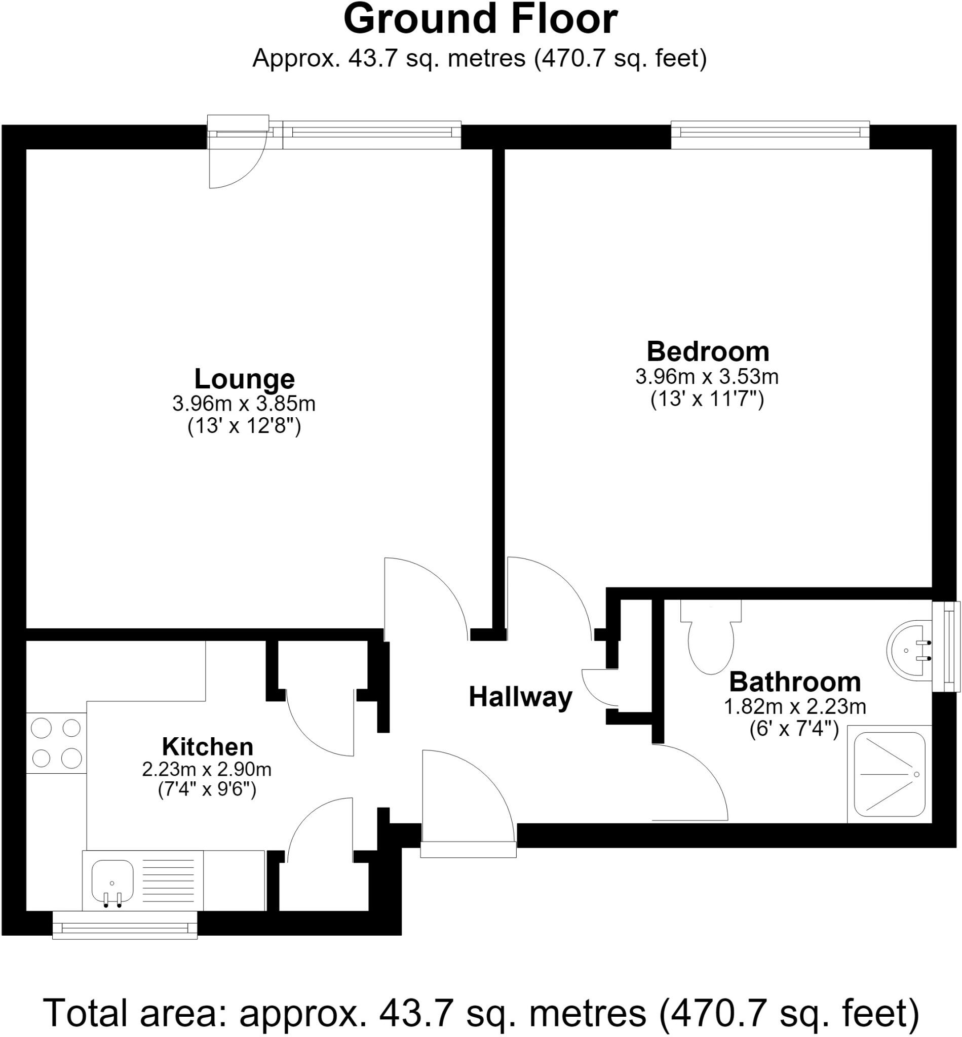 The Readings, Harlow, Essex floorplan