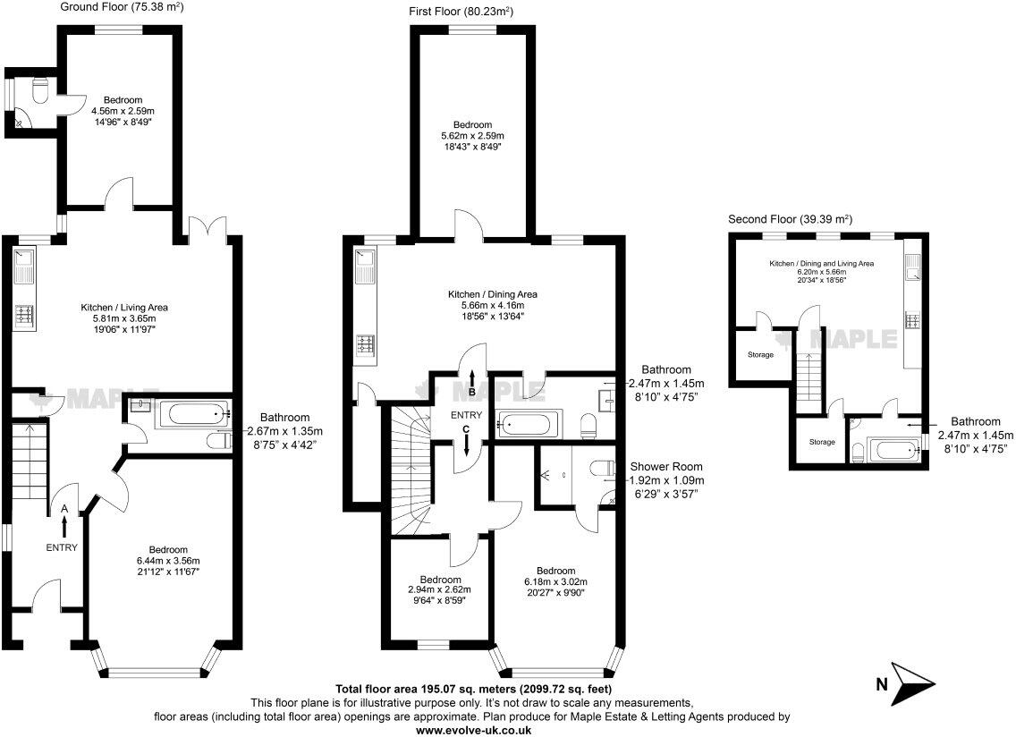 Kenton Avenue, Harrow floorplan