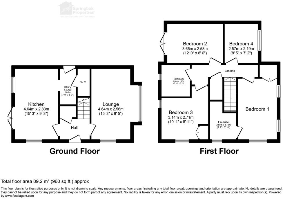 Bishop Tozer Close, Burgh Le Marsh, Skegness, Lincolnshire floorplan