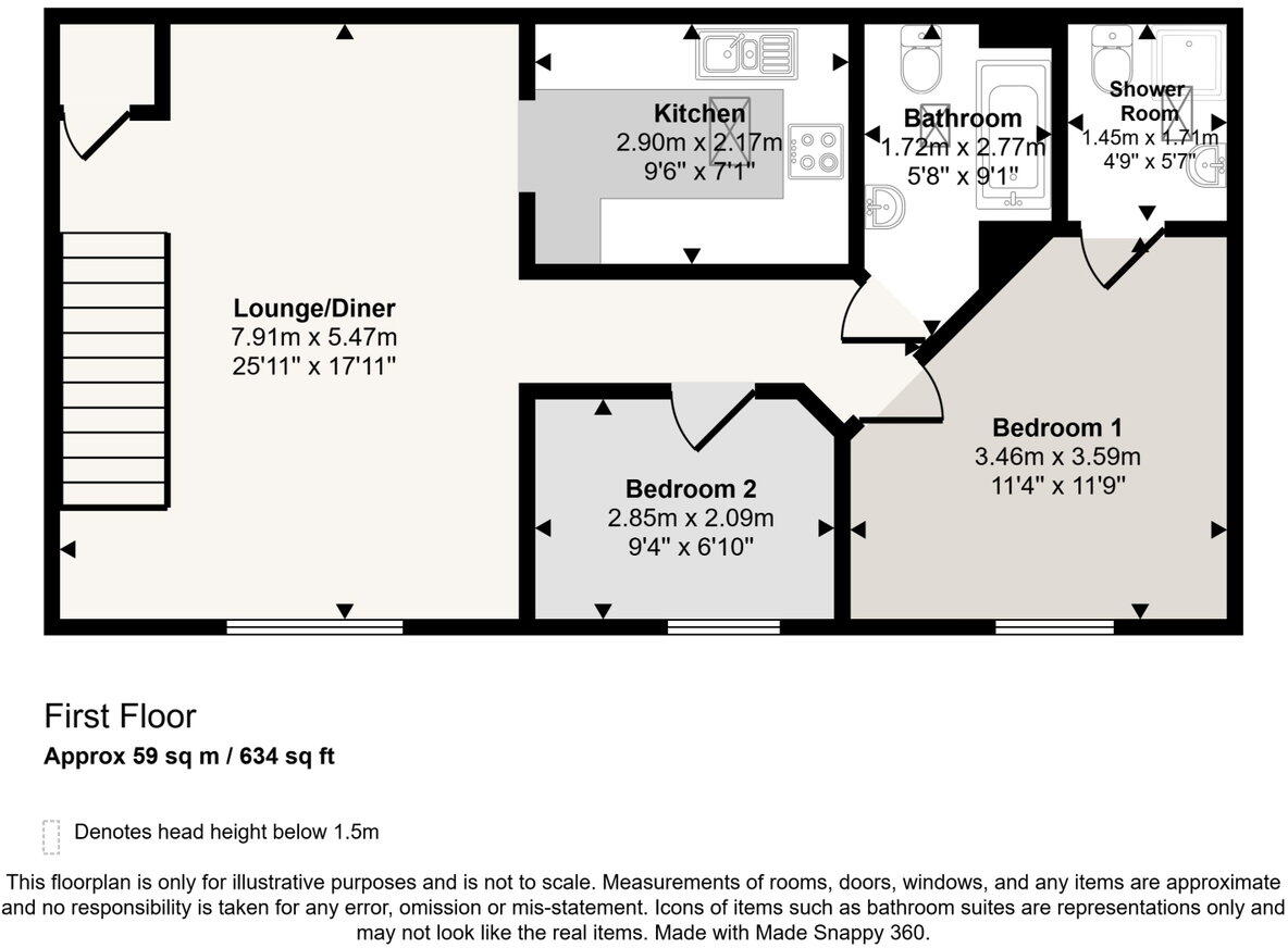 Manor Way, Tavistock... floorplan