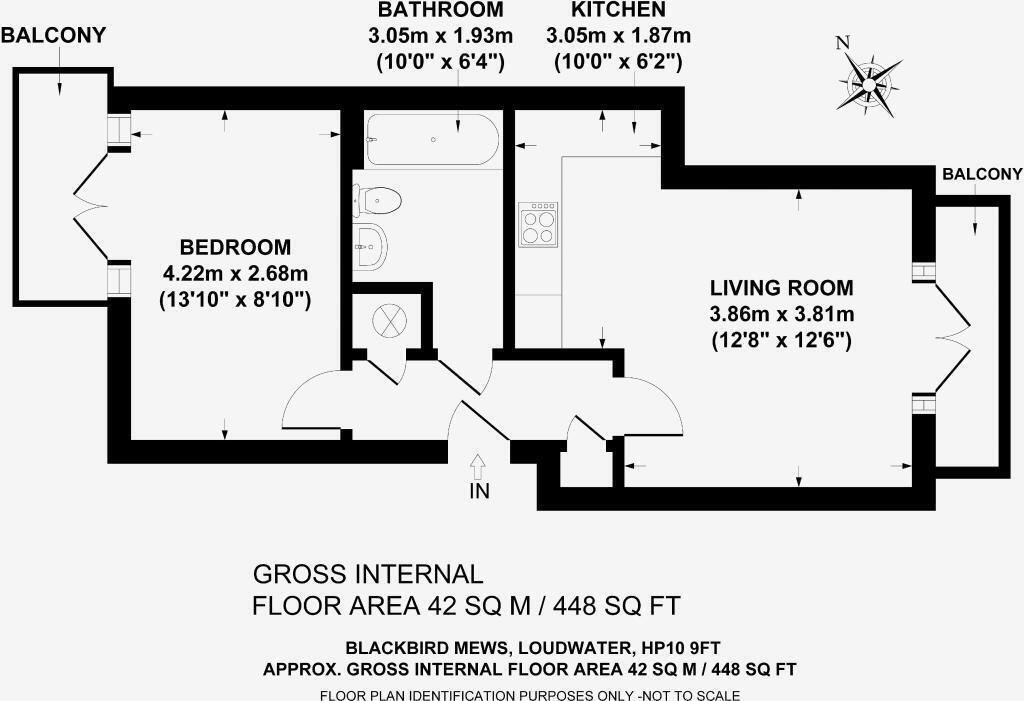 London Road, High Wycombe floorplan