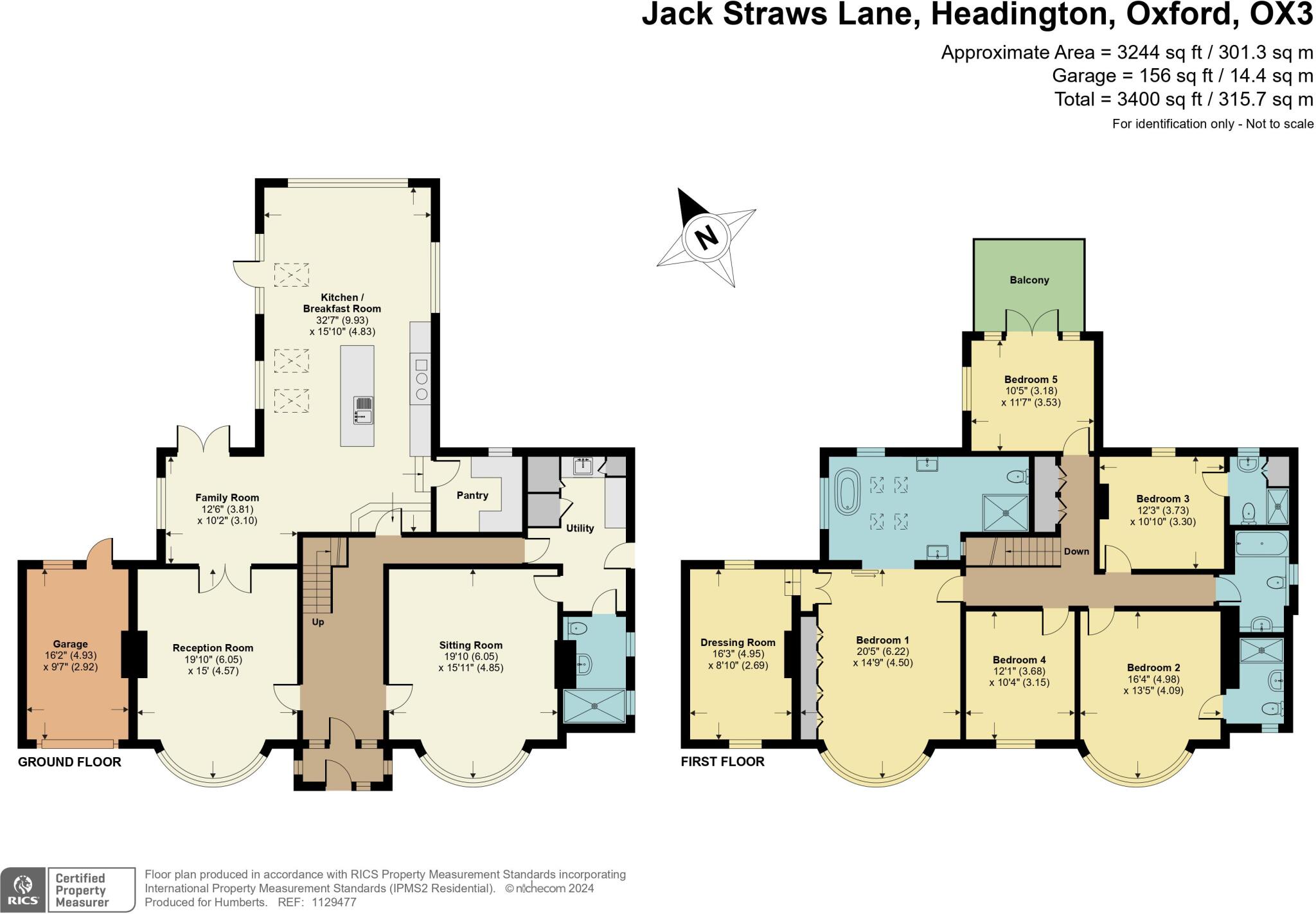 Jack Straws Lane, Headington, Oxford, Oxfordshire floorplan