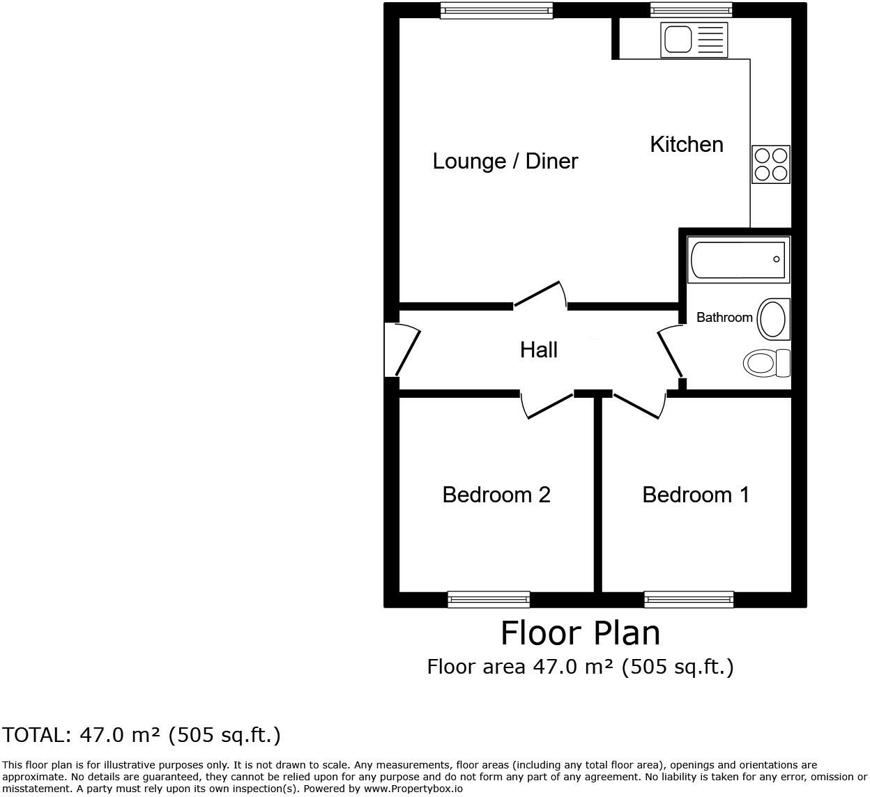 Atherley Park Close, Shanklin, Isle of Wight floorplan