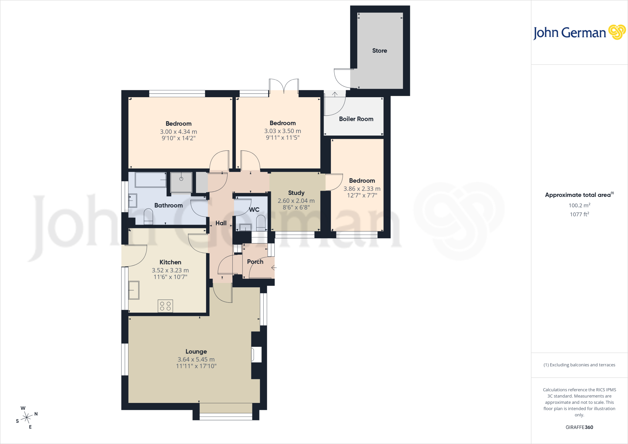 St. Marys Close, Checkley floorplan