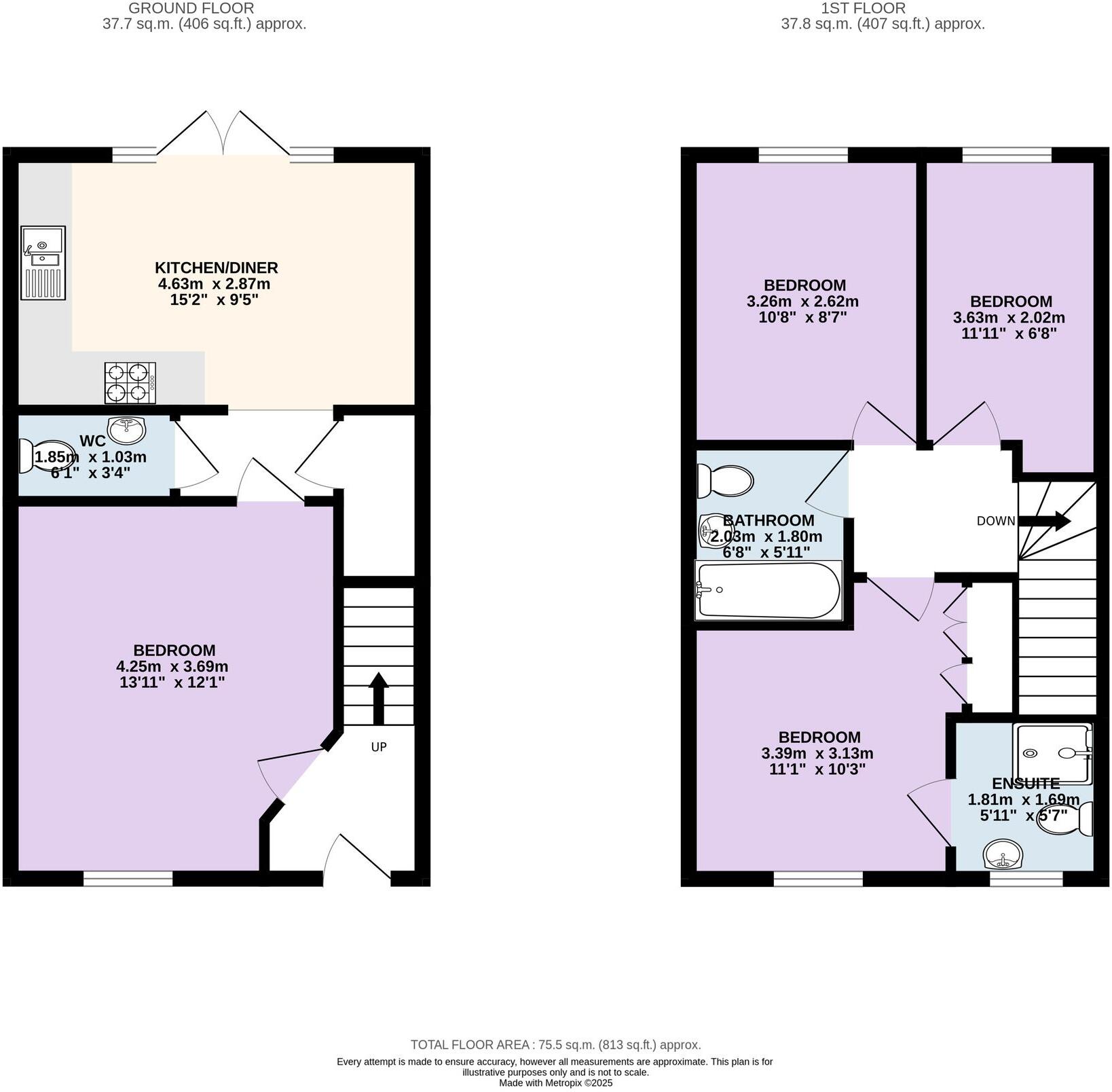 Hollin Hall Drive, Longridge, PR3 floorplan