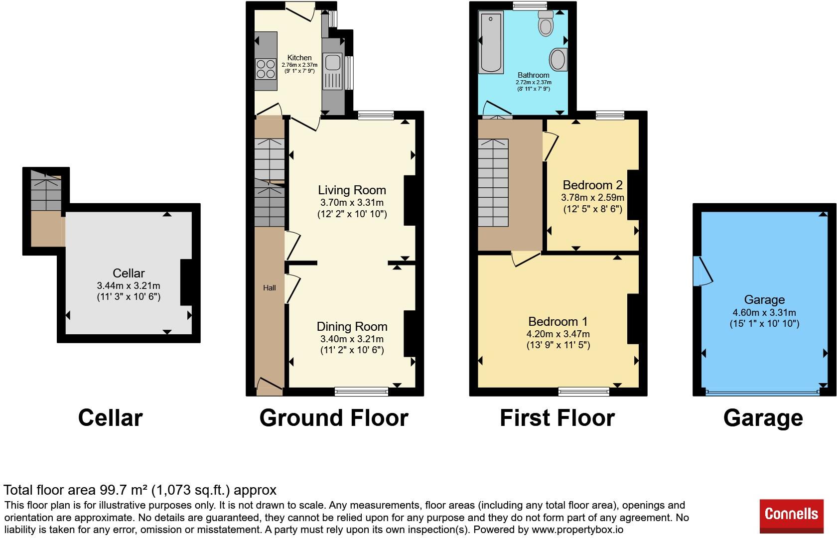George Street, Stafford floorplan