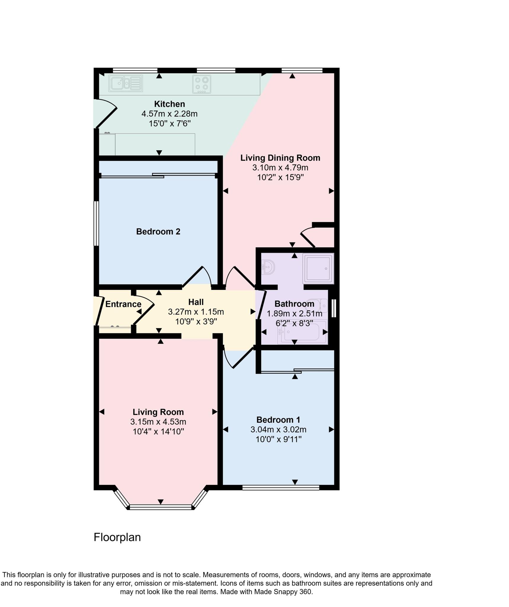 Bournemouth floorplan