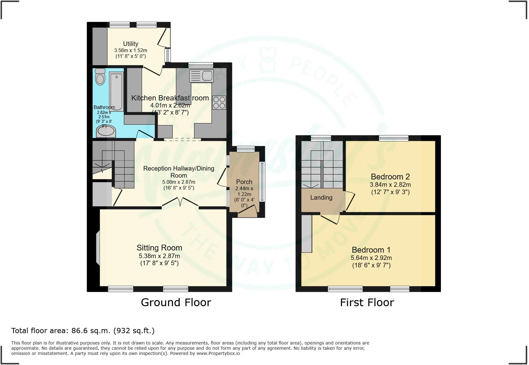 Rugby Road, Weston Under Wetherley, Warwickshire, CV33 floorplan