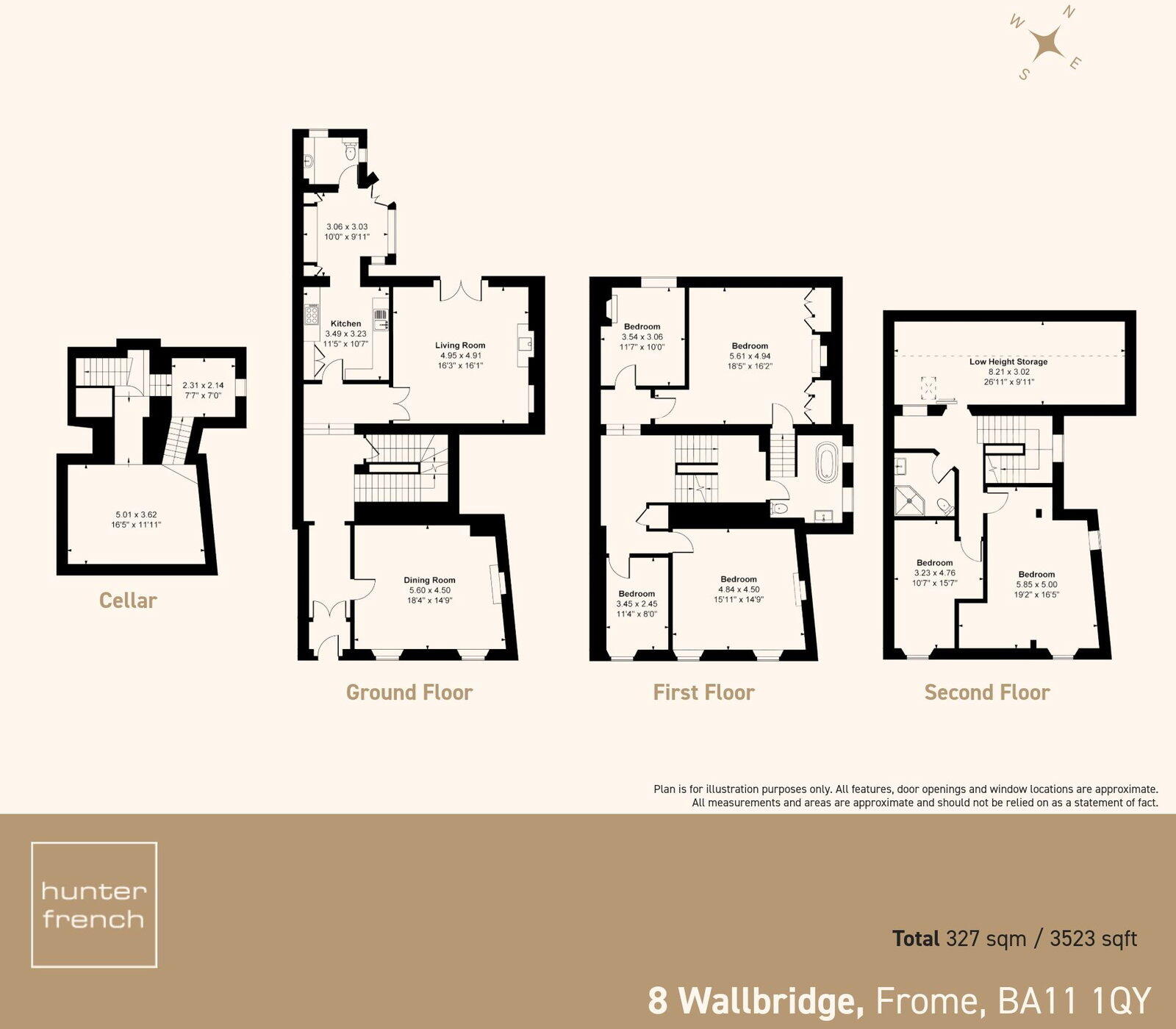 Wallbridge, Frome, BA11 1QY floorplan