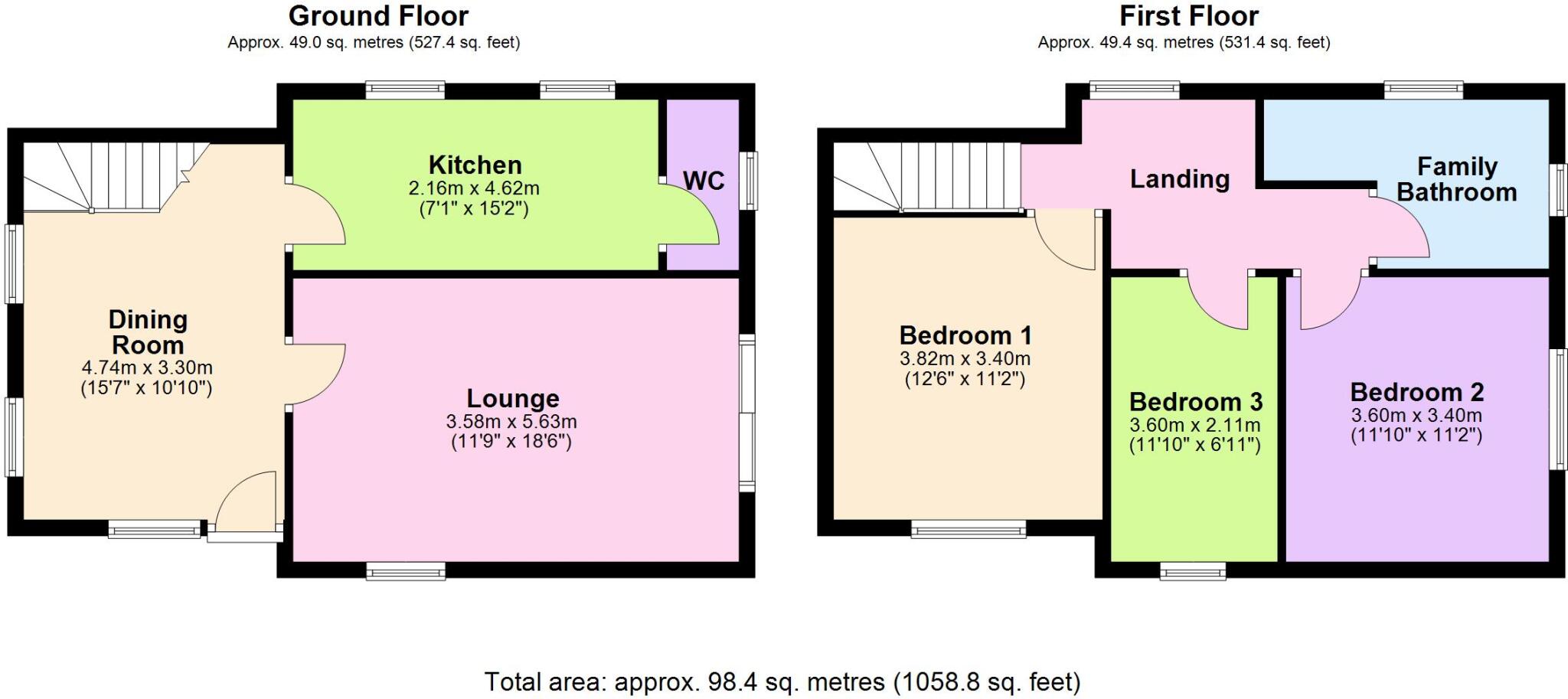 Bevis Lane, Wisbech St Mary floorplan