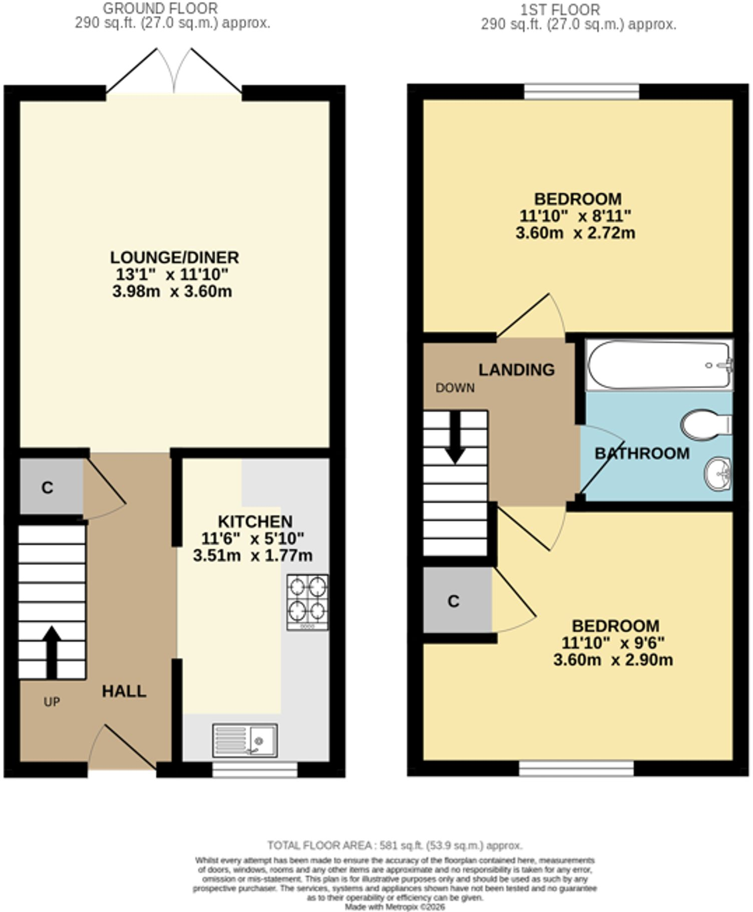 Devonshire Gardens, Bursledon, SO31 floorplan