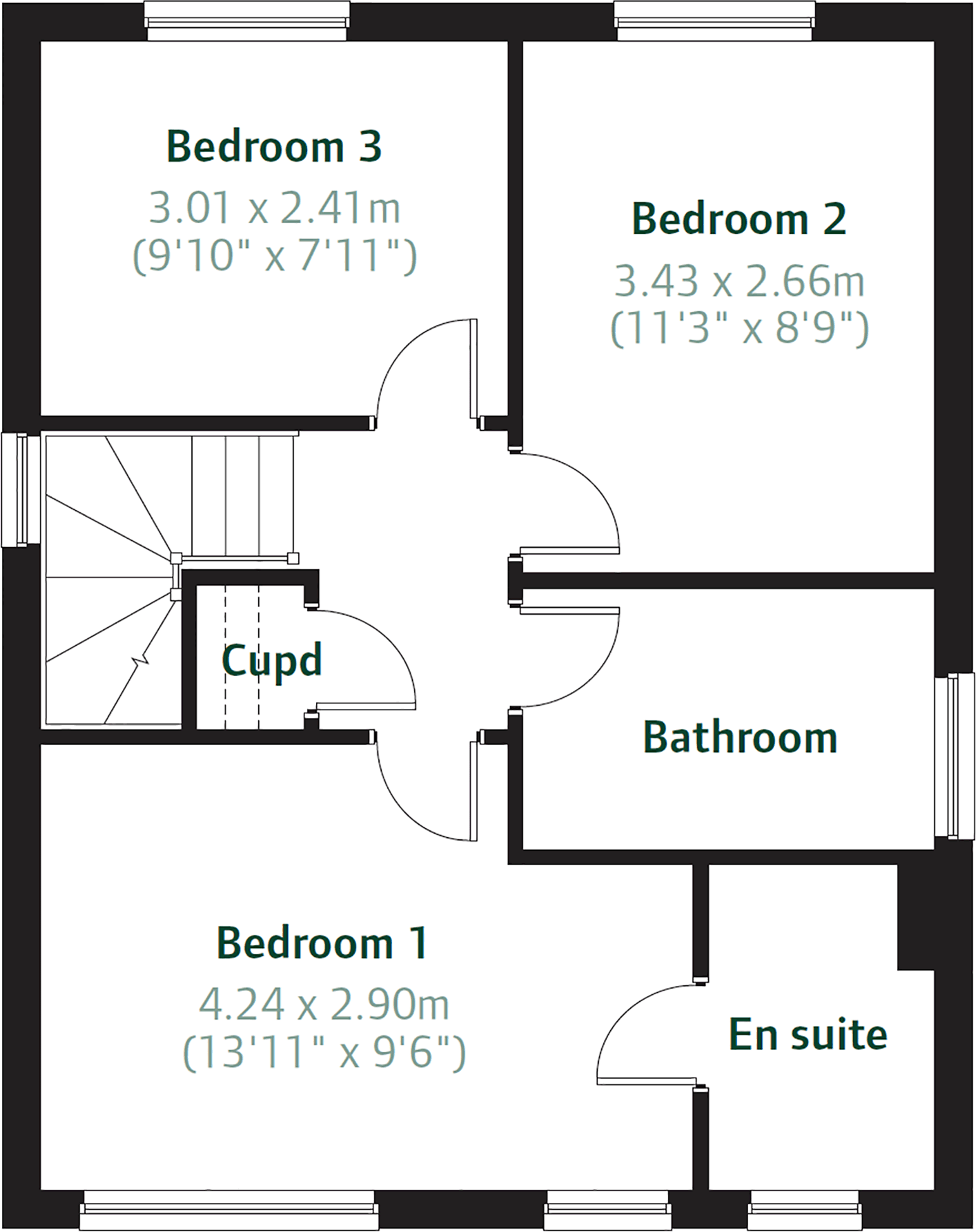 Mill Gardens,
Cullompton,
Devon, 
EX15 1FE floorplan