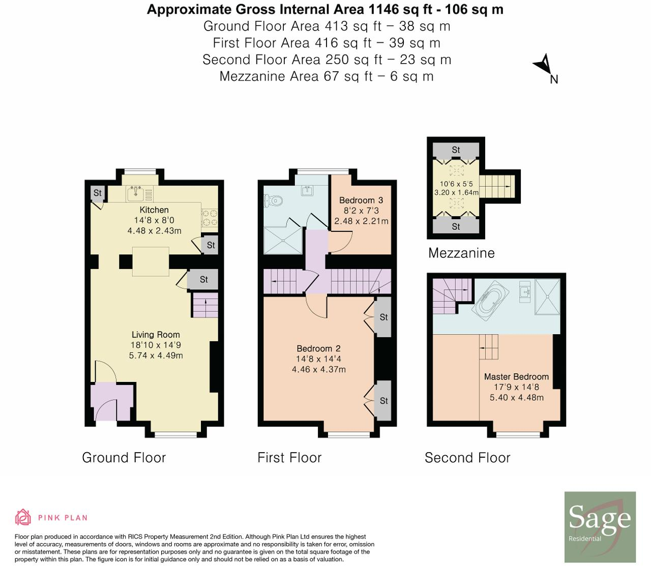 Walk Mill Lane, Kingswood, Wotton under Edge, GL12 8SA floorplan