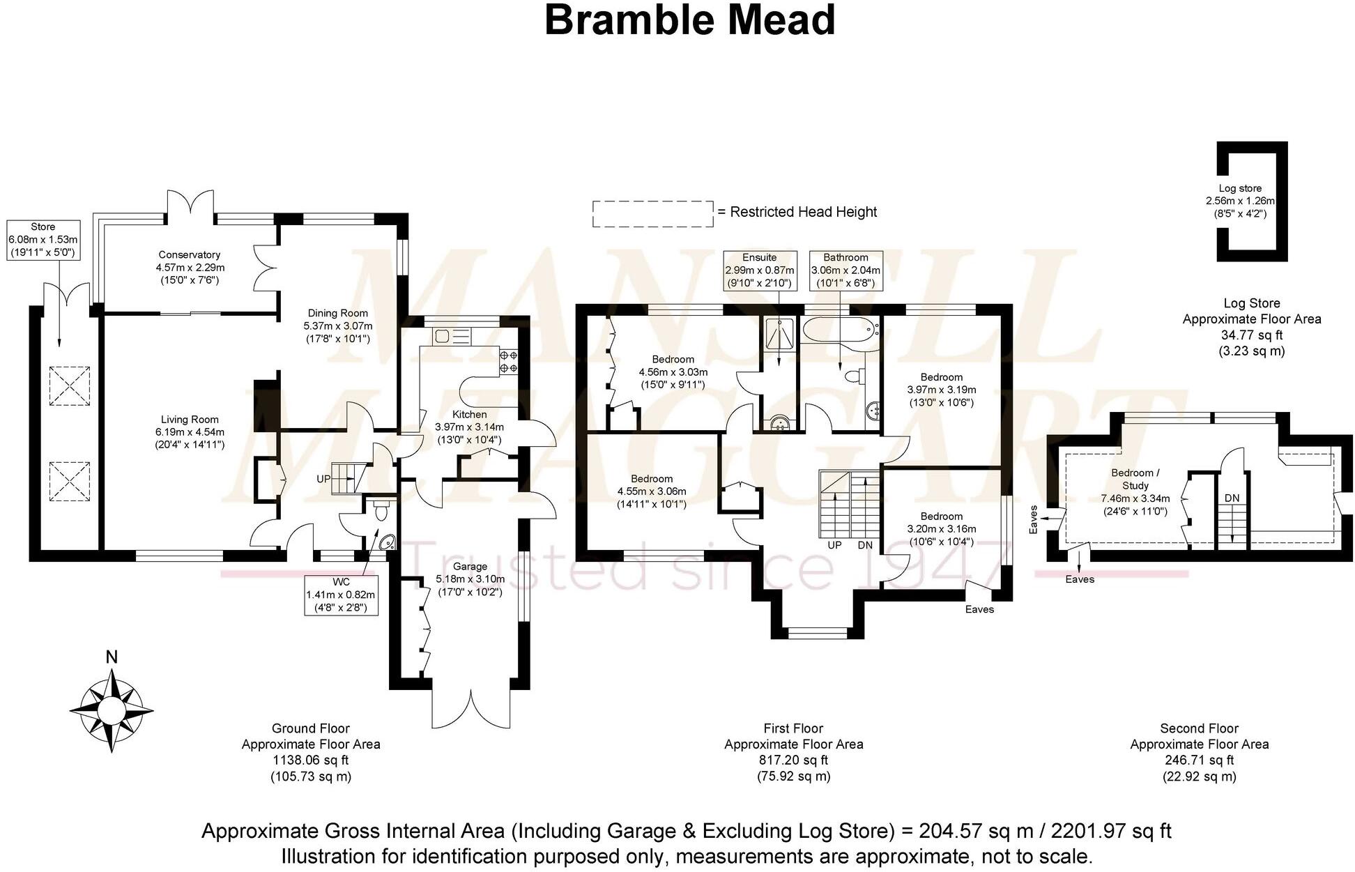 Bramble Mead, Balcombe, RH17 floorplan
