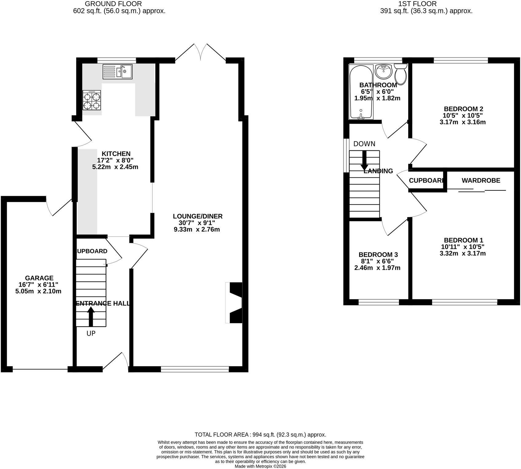 Waterfall Way, Barwell, LE9 floorplan