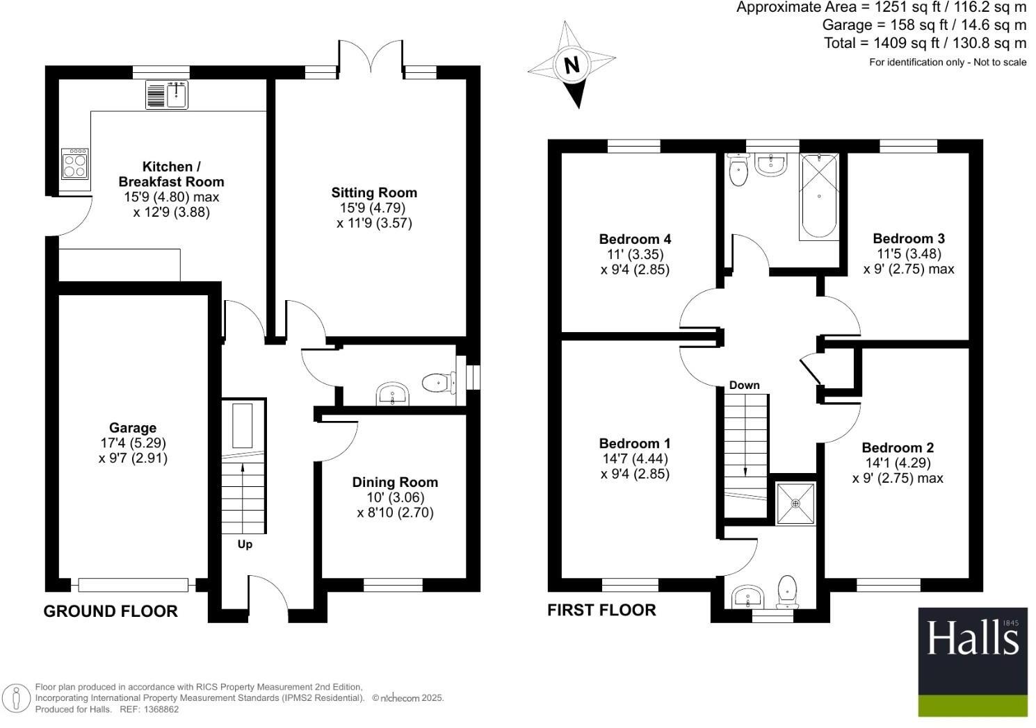 Cysgod Y Gyrn, Llansilin, Oswestry floorplan